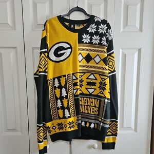 SALE! NWOT NFL Green Bay Packers Ugly Christmas Sweater